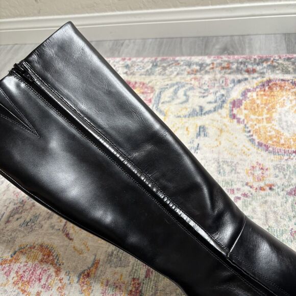 Zara Ludovic De Saint Leather Heel Boots - Picture 10 of 12